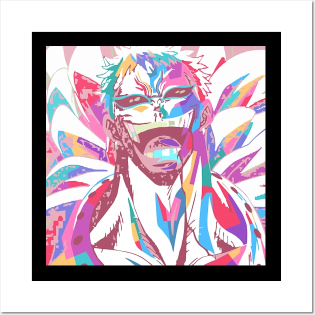 doflamingo one piece Wall Art by BarnawiMT